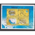 O) 2006 MIDDLE EAST - PALESTINE, PERSIAN GULF, PERSIAN SEA, MAP, SOUVENIR MNH