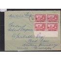 E) 1960 MALASYA, COVER FROM PENANG MOUSQUE BLACK OF 4 WITH PLATE NUMER