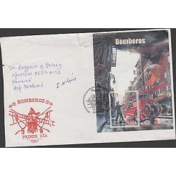 O) 2006 CARIBE, FIREFIGHTERS, CAR, BODY RESCUE AND FIRE FIGHTING, FDC XF