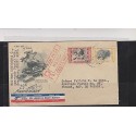 C) 1949, COSTA RICA CIRCULATED COVER, UPU ENGRAVED, PANAMERICAN LABEL XF