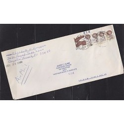 O) 1984 MEXICO, MEXICO EXPORTA SHOES, COVER TO UNITED STATES - USA, XF