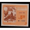 E)1985 ECUADOR,PARK OF THE RETIRO, SPAIN-ECUADOR JOINT ISSUE, MNH