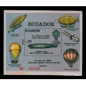 E)1983 ECUADOR, 200TH ANNIVERSARY OF THE FIRST FLIGHT AEROSPACE, GRAF ZAPPELIN 