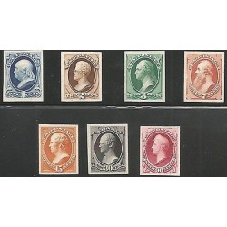 E)1870, USA, PROOFS, PRESIDENTS OF THE UNITED STATES, FRANKLIN, JACKSON