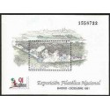 E)1991 SPAIN,NATIONAL PHILATELIC EXHIBITION, EXFILNA, MEADOW OF SAN ISIDRO, GOYA