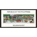 E)2008 PHILIPPINES, TRADITIONS, FOOD, MUSIC, SPORTS, S/S, MNH