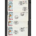O) 1982 SPAIN, FOOTBALL WORLD CUP 1986, FDC SLIGHT TONED, SET FOR 8