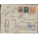 O) 1915 CHILE, 20 CENTAVOS BULNES, 10 CENTAVOS OHIGGINS, 20 CENTAVOS VALDIVIA, C