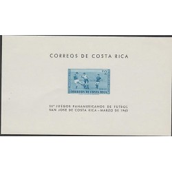 O) 1960 COSTA RICA, PAN AMERICAN GAMES FOOTBALL SAN JOSé DE COSTA RICA, SOUVENIR