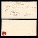 E)1831 COLOMBIA, SOPETRAN - ANTIOQUIA, FRANCA BLACK BOX, RRR, EX SANTAMARIA