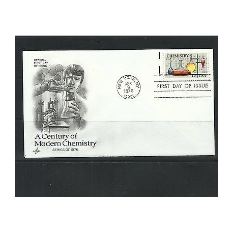 O) 1976 UNITED STATES, USA, CHEMICAL INSTRUMENTS - CHEMISTRY, FDC XF