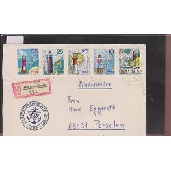 O) 1974 GERMANY, LIGHTHOUSE FROM 1872 TO 1954, FDC USED XF