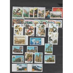 O) 2001 CARIBE, FULL YEAR, NON ISSUE   LIGHTHOUSE, STAMPS MNH