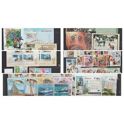 O) 2005 CARIBE, FULL YEAR, STAMPS MNH