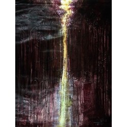 "Selva negra/black forest", Jorge Texeira, Abstract Expressionism, 35.4 inches