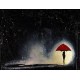“Lluvia/Rain”Jorge Texeira, Expressionisnm, 39.3 inches x 31.4 inches, 2016