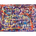 “Caras/Faces” Jorge Rodríguez, Chromogenic printing cotton canvas