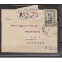 O) 1919 URUGUAY, LIBERTY STATUE - 23 CENTESIMOS, COVER TO SWITZERLAND