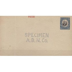 G)1906 PANAMA, JUSTO AROSEMENA POSTAL STATIONARY, SPECIMEN A.B.N.Co. PERFIN & F6