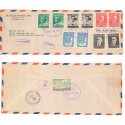 E) 1959 PANAMA, AIR MAIL, CIRCULATED COVER FROM PANAMA TO USA