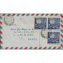 O) 1970 PORTUGAL, OIL INDUSTRY, COVER TO BRAZIL, XF