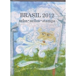 RO) 2012 BRAZIL, FULL SET, STAMPS MNH - FOLDER