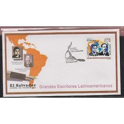 O) 2001 EL SALVADOR, LATIN AMERICAN WRITERS CLAUDIA LARS OF ECUADOR - FEDERICO P