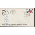 O) 1980 BRAZIL, AIRPLANE, FIRST SOUTH ATLANTIC CROSSING AEROPOSTAL FROM LISBOA T