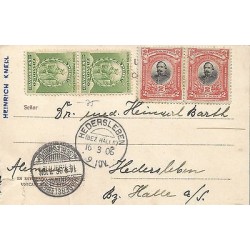 RG)1906 PERU, MANCO CAPAC-ADMIRAL MIGUEL L. GRAU, POST OFFICE AND TELEGRAPH POST