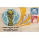 G)1974 CHILE, WORLD CUP GERMANY '74, CUP-SOCCER BALL-WORLD, FDC, XF
