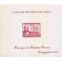G)1967 CHILE, WILLIAM WHEELWRIGHT AND S.S. CHILE, TRIBUTE TO THE PERUVIAN PHILAT