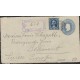 O) 1909 COSTA RICA, LAWYER AND PRESIDENT BRAULIO CARRILLO, POSTAL STATIONARY 10 