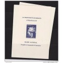 O) 1989 MONACO, PROOF CLOWN, THE PRINCIPALITY OF MONACO, PIERROT ECRIVAIN, MNH