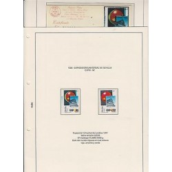 G)1989 SPAIN, ERROR WITH GRAUS CERTIFICATED, CRYSTAL PALACE LONDON, EXPO 92 SEVI
