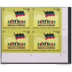 O)2011 CARIBE, IMPERFORATED, DIVERSITY, AFRICAN NATIONAL CONGRSS - ANC, MNH
