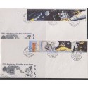 E) 1989 PALAU, 20TH ANNIVERSARY FIRST MEN ON THE MOON, FDC