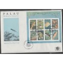 o) 1994 PALAU, FISHES, FDC XF