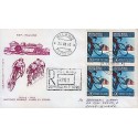 G)1968 ITALY, BICLYCLES-CASTLE, FDC CIRCULATED TO MILANO, INTERNAL USAGE, XF