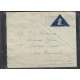 O) 1936 NETHERLANDS, THEOLOGIST DESIDERIUS ERASMUS, TRIANGLE,COVER TO UNITED STA