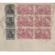 G)1920 GERMANY, REICH MULTIPLE FRAGMENT 75-UNION OF NORTH & SOUTH GERMANY 2.50 