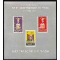 E)1960 TOGO, 2ND ANNIVERSARY OF TOGO'S INDEPENDENCE, IMPERFORATED