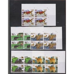 O) 2015 CARIBE,IMPERFORATED,DOGS,SAINT BERNARD RESCUE,BORDER COLLIE GRAZING,LABR