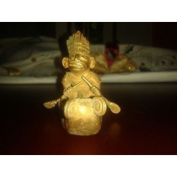 O) COLOMBIA, FISHERMAN, TUMBAGA DETAILS ABOUT COPPER AND GOLD ALLOY, COLUMBIAN