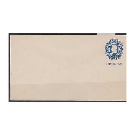 O) 1900 PUERTO RICO, US OCCUPATION IN PUERTO RICO, POSTAL STATIONARY N°14 - ULYS