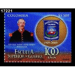 RO)2009 COLOMBIA, WAR COLLEGE 100TH ANNIVESARY, MNH