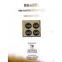 G) BRAZIL, THE SANTOS COLLECTION FULL COLOR, 300 PAGES