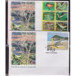 O) 2006 NICARAGUA, ENDANGERED WILDLIFE, DENDROBATES - FROG, DRYMOBIUS, COCHRANEL