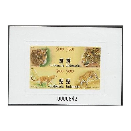 O) 2014 INDONESIA, PROOF, WWF, PANTHER - PARDUS MELAS, XF