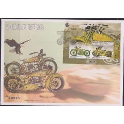 O) 2014 SPAIN, MOTORCYCLE - HARLEY DAVIDSON 1927, VINTAGE VEHICLES, FDC XF