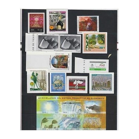O) 2012 ITALY, NICE LOTE, PAINTINGS, SCOUTS, TREE, NUDE, MNH